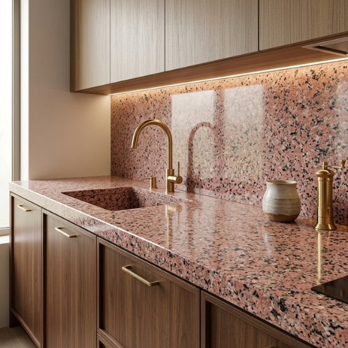 Strawberry Pink Granite – Maharana Granites - Image 2